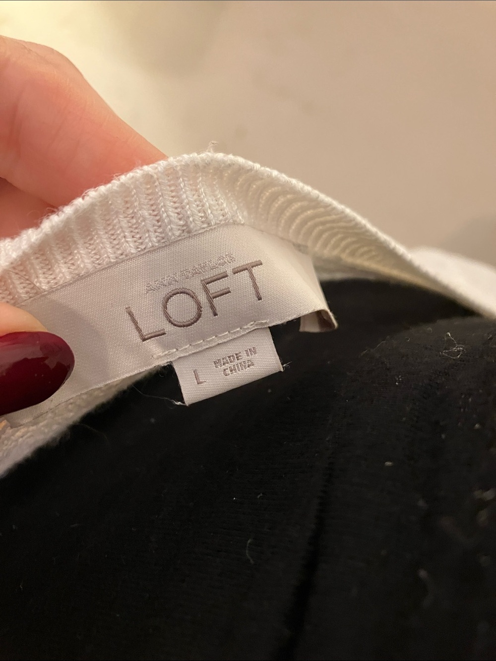 Loft point knit sweater - Picture 4 of 4